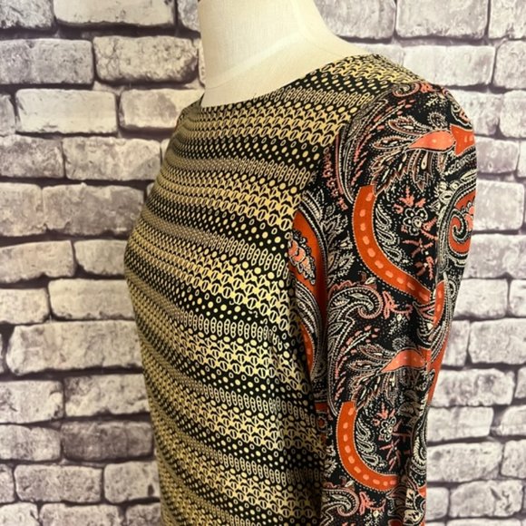 THML 3/4 Sleeve Crew Neck Dress Size Small - Picture 5 of 11